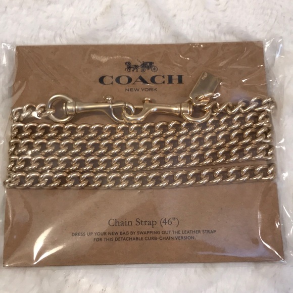 coach chain strap